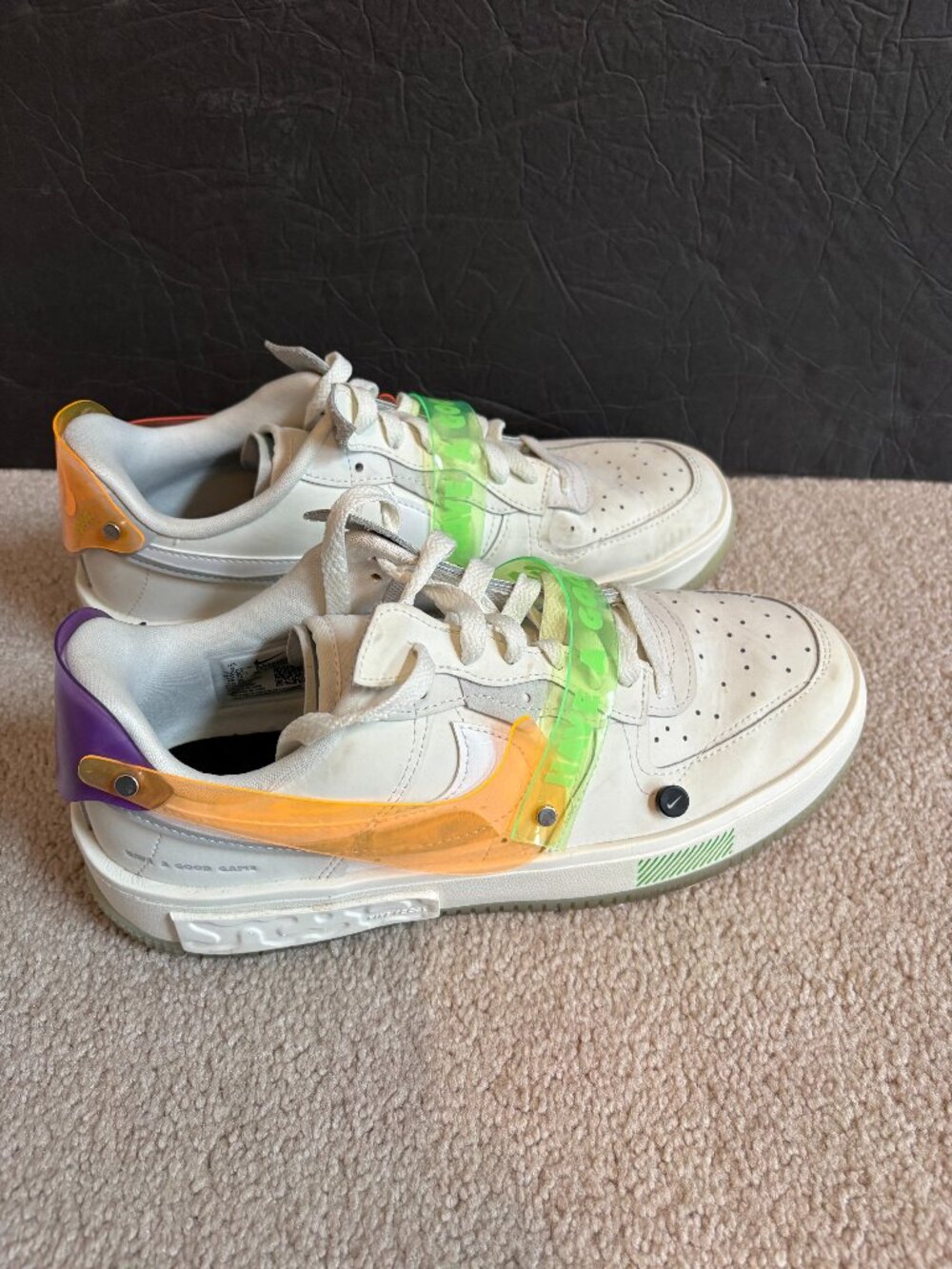 Nike Air Force One Fontanka "Have a Good Day" Women's  Shoes Size 9 DO2332-111
